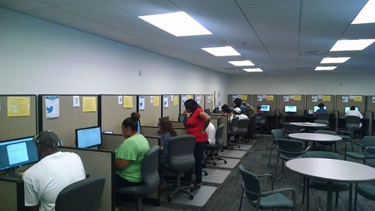 Tennessee Career Center resource room